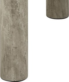 Konferenčný stolík Solano 60 cm mramor sivý