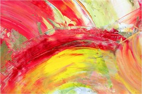 Obraz abstrakcie - maľba (90x60 cm)