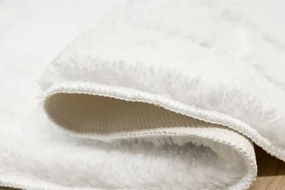 Kúpeľňový koberček Ocean biely kruh