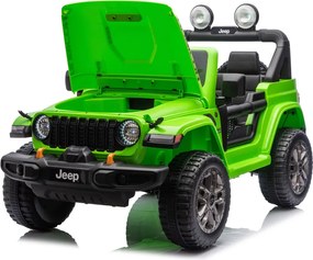 LEAN CARS Batéria pre vozidlá Jeep Rubicon 4x4 DK-JWR556 4x200W 24V zelená