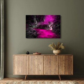 Obraz - Ružový les (90x60 cm)