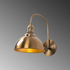Nástenné svietidlo v bronzovej farbe ø 21 cm Varzan – Opviq lights