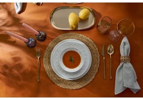 Jedálenská súprava 18 ks biela/porcelán