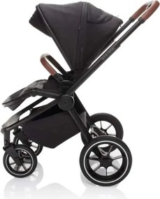 Zopa športový kočík MOVE CROSS + nánožník a pláštenka - night black (black)