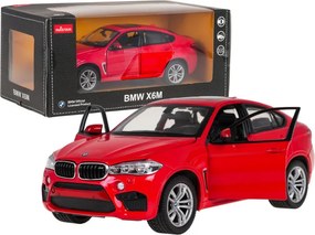 Model auta BMW X6M RASTAR 1:24 červený