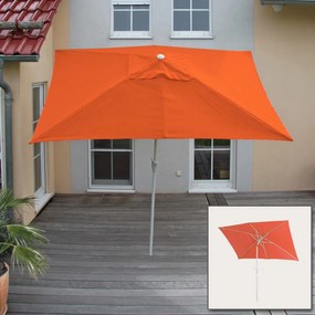 Slnečník N23 2x3m polyester/hliník - terakota