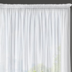 ZÁCLONA NA PÁSKE AGA3 400X145 CM BIELA