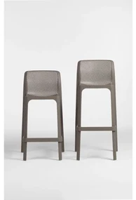 NET STOOL MINI záhradná barová stolička bez podrúčok salice