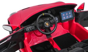Detské elektrické autíčko Porsche 911 GT3 STRONG MP4 červené