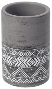 Erga LOMO, pohár na zubné kefky, betónová šedá, ERG-08395
