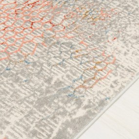 TA Koberec G513C BIELY/LOSOSOVÝ PORTLAND HIK Rozmer: 80x150 cm