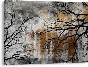 Obraz - Siluety stromov (70x50 cm)