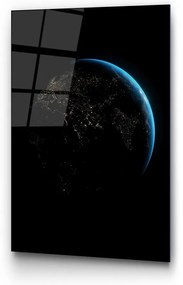 Sklenený obraz 70x100 cm Earth - Wallity