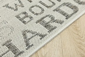 Koberec / Behúň FLEX 19118/P19 hnedý / krémový