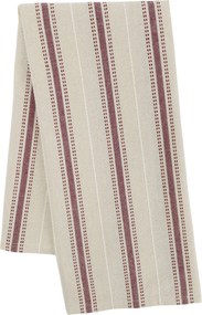 Béžová bavlnená utierka Aix s pruhmi Chic Antique – 50*70 cm