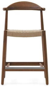 Barová stolička glynis 62 cm orech MUZZA