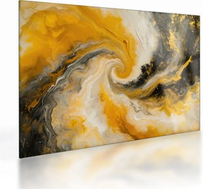 Sklenený obraz - Špirálna abstrakcia (70x50 cm)