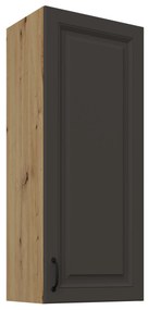 Horná kuchynská skrinka Sheila 45 G 108 1F (korpus: dub artisan + front: grafit). Vlastná spoľahlivá doprava až k Vám domov. 1134903