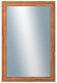 DANTIK - Zrkadlo v rámu, rozmer s rámom 40x60 cm z lišty LYON hnedá (2750)
