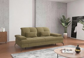 XXXLutz 2,5-MIESTNA POHOVKA, textil, olivovozelená Sit & More - Sedačky - 000144009936