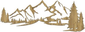 Drevený obraz na stenu - Les a hory | REHORA: HDF - Javor 55 x 20 cm 4658-109477 HDF0414-akcia20