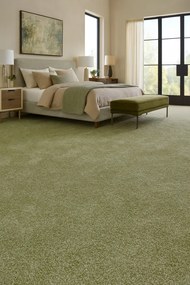 Condor Carpets, Metrážny koberec Prestige 445, na mieru, šíře 4m, zelená, ab (mriežka), detská izba