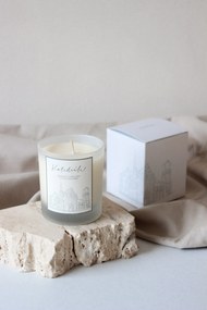 Bella Rose Ručne liata sójová sviečka Katedrála 220 g