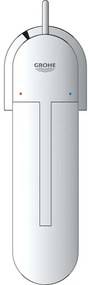 GROHE Plus páková umývadlová batéria s odtokovou súpravou s tiahlom, výška výtoku 105 mm, chróm, 32612003