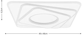 Brilagi - LED Stmievateľné stropné svietidlo MODERN LED/100W/230V 2700-6500K + DO