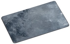KESPER Sklenená doska na krájanie s betónovým motívom, 38x28,5cm
