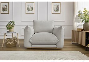 Svetlosivé kreslo Ernest – Bobochic Paris