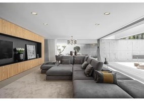 APLED-LED Podhľadové RONDO WOODLINE LED/12W/230V 3000K pr. 20 cm borovica masív