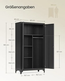 Oceľová skrinka OMC018BD01