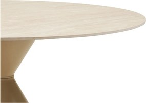 Okrúhly jedálenský stôl s keramickou doskou ø 120 cm Annecy – House Nordic