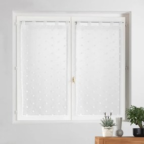 Biela záclona 60x120 cm Pompinou – douceur d'intérieur
