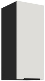 Kuchynská skrinka Aria-Wh/Bl Anti Fingerprint 30g-72 1f