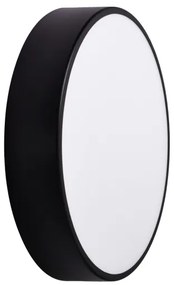 Stropné svietidlo CLEO 3xE27/24W/230V pr. 40 cm čierna