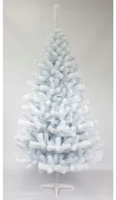 Biela vianočná jedlička 180 cm