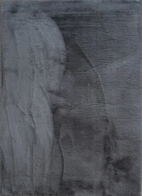 Koberec Cozy 1453 Dark Grey – sivý obdĺžnik so stredným vlasom Rozmer: 140x200 cm