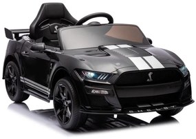 LEAN CARS Elektrická autíčko  Ford Mustang GT500 Shelby - čierne - 2x35w- 12-7AH -2024