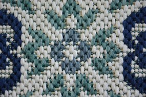 Koberec COLOR 19246/969 SISAL Kvety biely