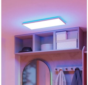 Eglo 901477 -LED RGBW St. kúpeľ. svietidlo ROVITO-Z 17,2W/230V 30x57cm IP44 biela EG901477