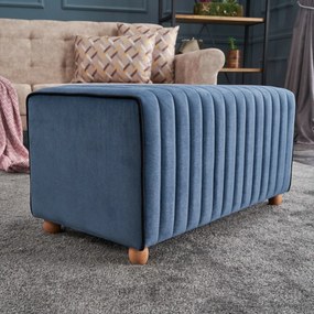 Stolička Mabel Pouf Blue