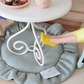 Mini podložka s volánom púštna zelená