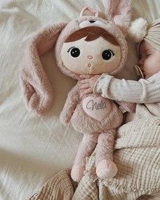 Mojkáčik - Bábika zajačik ružová 50 cm