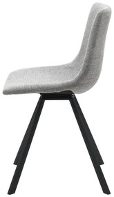 Svetlosivá jedálenská stolička Yukon – Unique Furniture