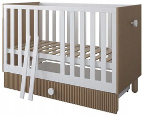 Postieľka LOFT 120x60, biela