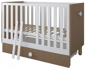 Postieľka LOFT 120x60, biela