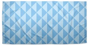 Sablio Uterák Modré obrátené pyramídy - 70x140 cm