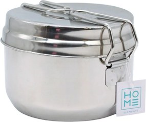 Home Elements Třídílný ešus nerezový Množstvo: 1 ks